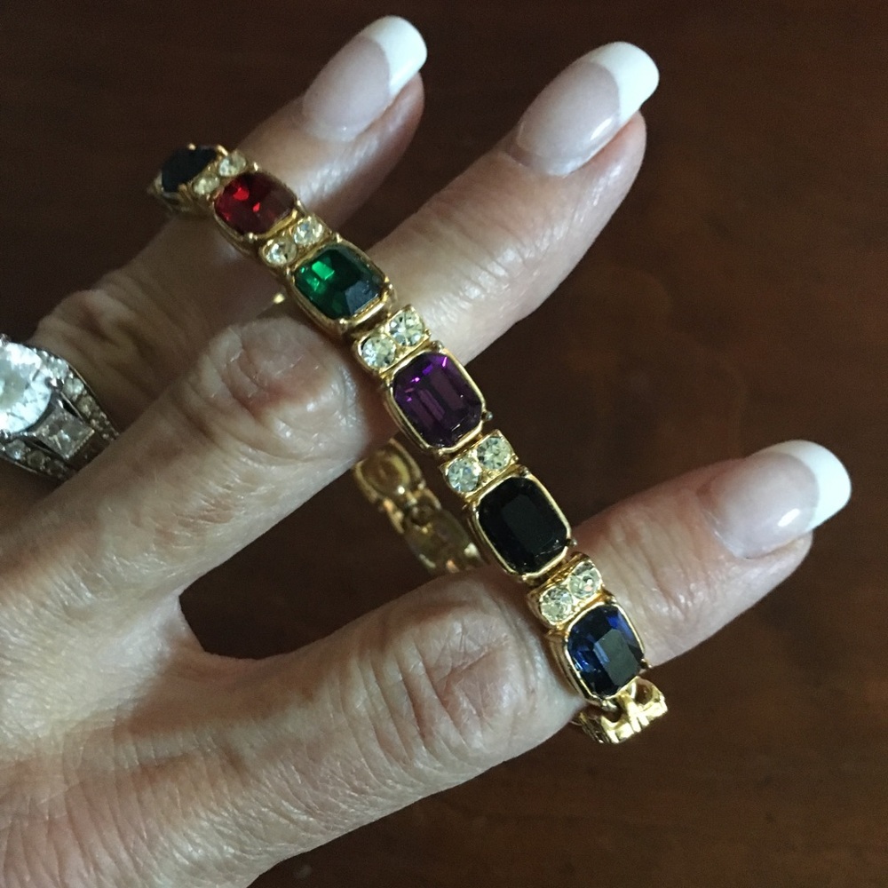 Multi-colored Stone Bracelet